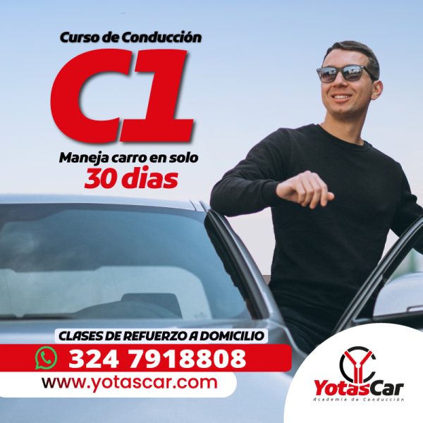 Curso de conducción C1 en Bogotá Licencia para Carro